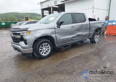 2024 Chevrolet Silverado 1500 4Wd Short Bed Lt With 2Fl из США, поврежденный, VIN 1GCPDKEK2RZ112610